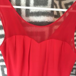 Express Red cocktail dress